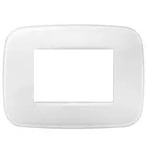 Placca Vimar Arke' Round 3 moduli Reflex Ghiaccio 19683.66