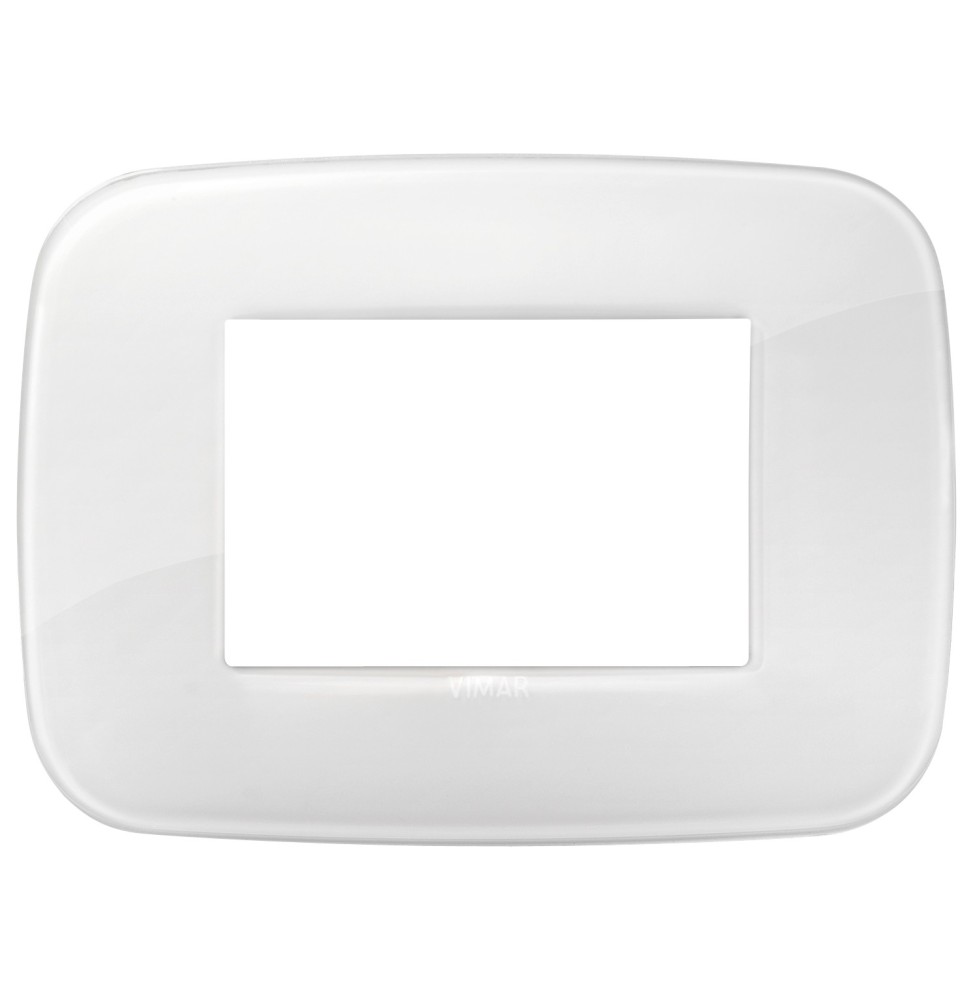 Placca Vimar Arke' Round 3 moduli Reflex Ghiaccio 19683.66