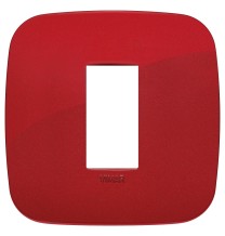 Placca Vimar Arke' Round 1 modulo Rossa 19671.85