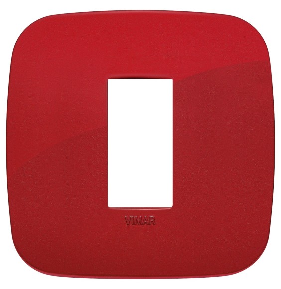 Placca Vimar Arke' Round 1 modulo Rossa 19671.85