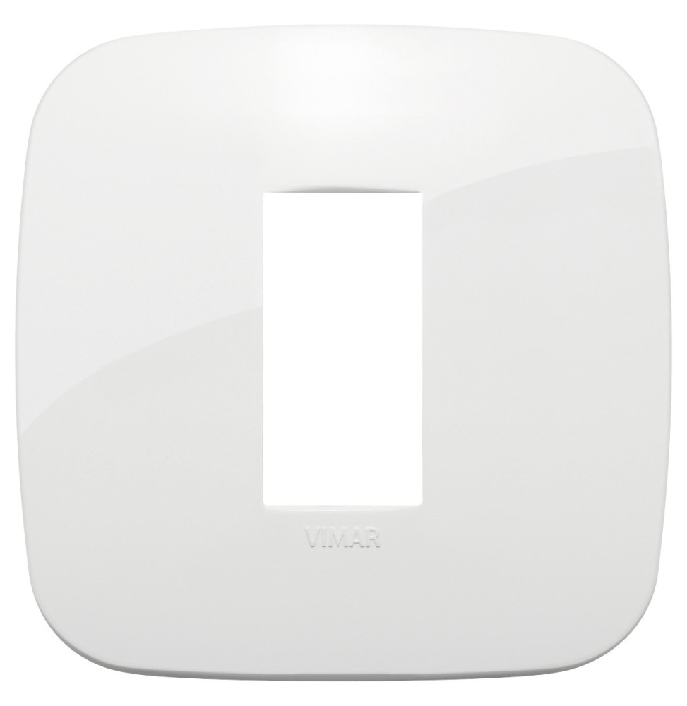 Placca Vimar Arke' Round 1 modulo Bianca 19671.85