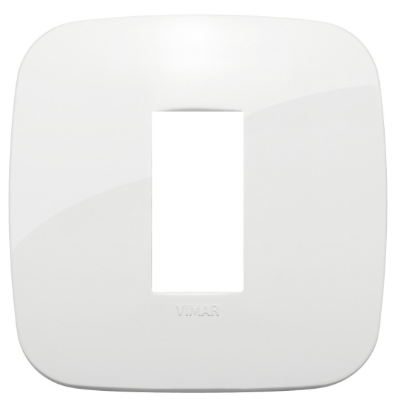 Placca Vimar Arke' Round 1 modulo Bianca 19671.85