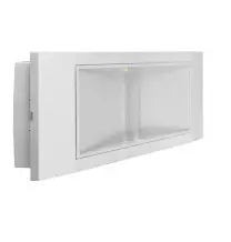 Lampada emergenza da esterno a parete a Led Beghelli 1499E