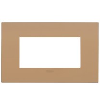 Placca Vimar Arke' Fit 4 moduli Terra Di Siena 19954.33