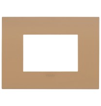 Placca Vimar Arke' Fit 3 moduli Terra Di Siena 19953.33