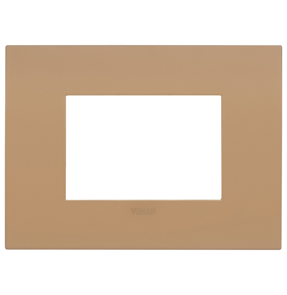 Placca Vimar Arke' Fit 3 moduli Terra Di Siena 19953.33