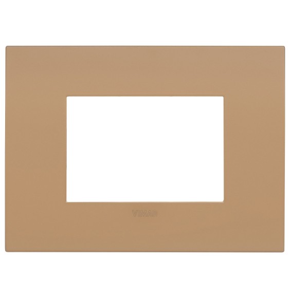 Placca Vimar Arke' Fit 3 moduli Terra Di Siena 19953.33