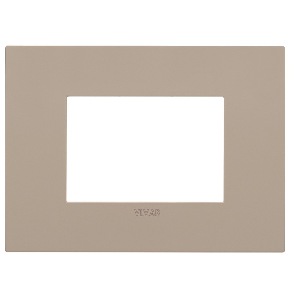 Placca Vimar Arke' Fit 3 moduli Tortora 19953.32