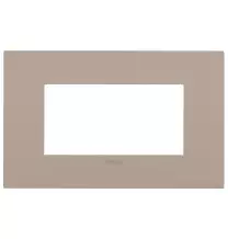 Placca Vimar Arke' Fit 4 moduli Tortora 19954.32