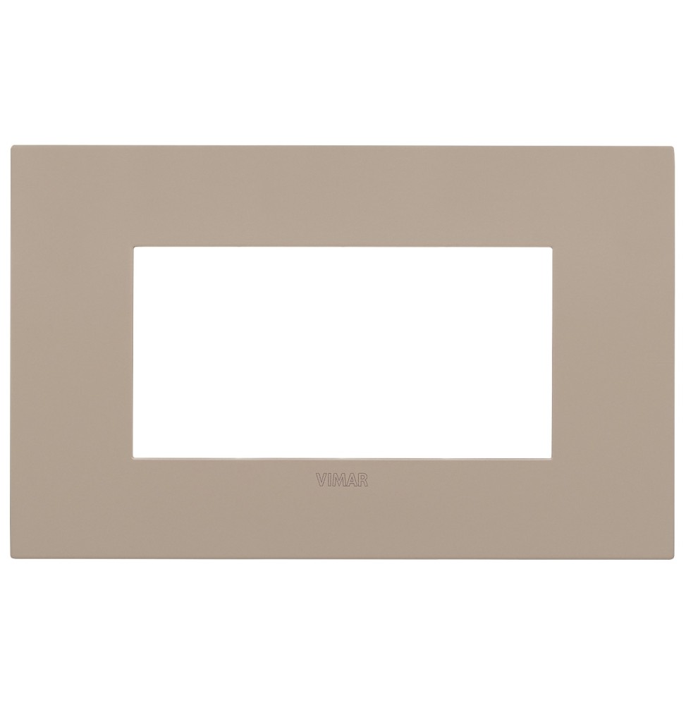 Placca Vimar Arke' Fit 4 moduli Tortora 19954.32