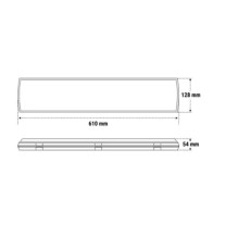 Lampada d'emergenza Sempre Accesa IP65 Ticinque LED Beghelli 8596