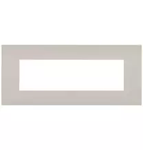 Placca Vimar Arke' Fit 7 moduli  Sabbia Di Lipari 19957.31