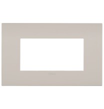Placca Vimar Arke' Fit 4 moduli Sabbia Di Lipari 19954.31