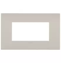 Placca Vimar Arke' Fit 4 moduli Sabbia Di Lipari 19954.31