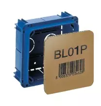 Scatola di derivazione ad incasso 108x108x53 AVE BL01P