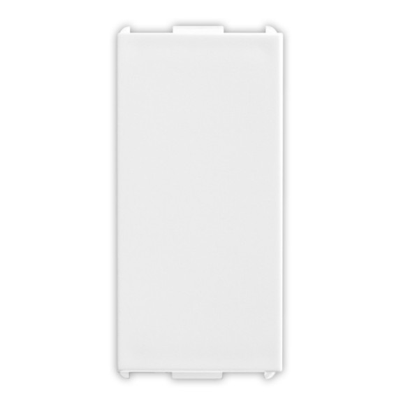 Tappo copriforo 1 modulo per la serie Pixia Bianca Master 11090