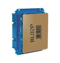 Scatola di derivazione ad incasso 136x106x52 AVE BL02P