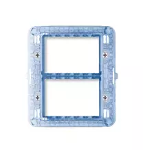 Supporto completo di viti Moduli 3+3 Sistema 44 Ave 44A33