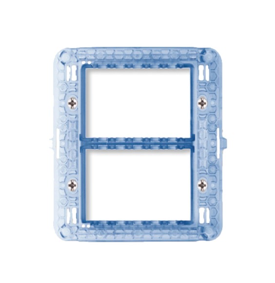 Supporto completo di viti Moduli 3+3 Sistema 44 Ave 44A33