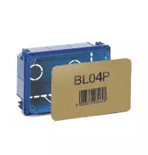 Scatola di derivazione ad incasso  168x108x73 Ave BL04P