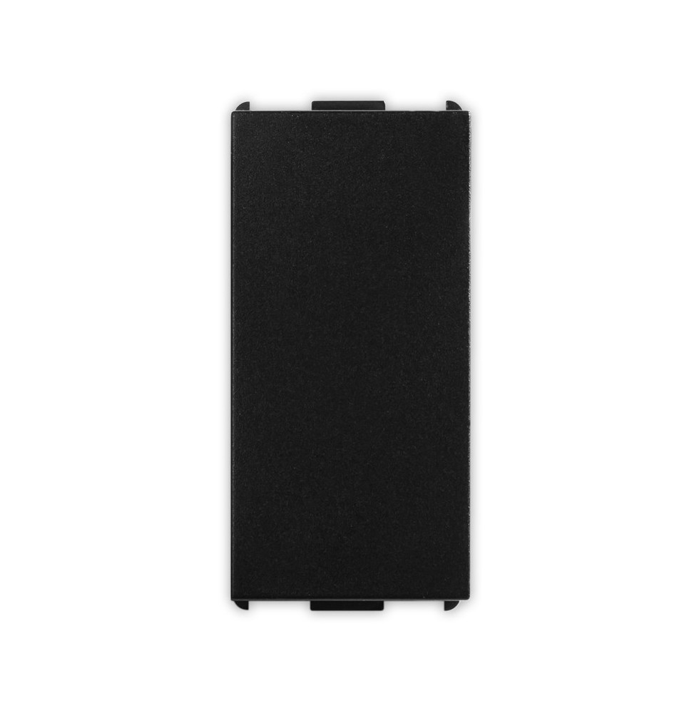 Tappo copriforo 1 modulo per serie Pixia Nera Master 14090