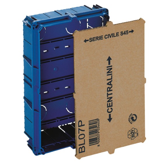 Scatola di derivazione ad incasso 266x166x73 Ave BL07P
