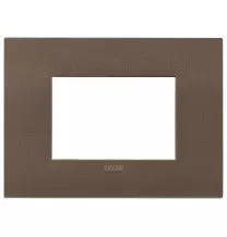 Placca Vimar Arke' Fit 3 moduli Bronzo Matt 19953.24