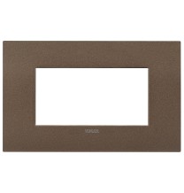 Placca Vimar Arke' Fit 4 moduli Bronzo Matt 19954.24