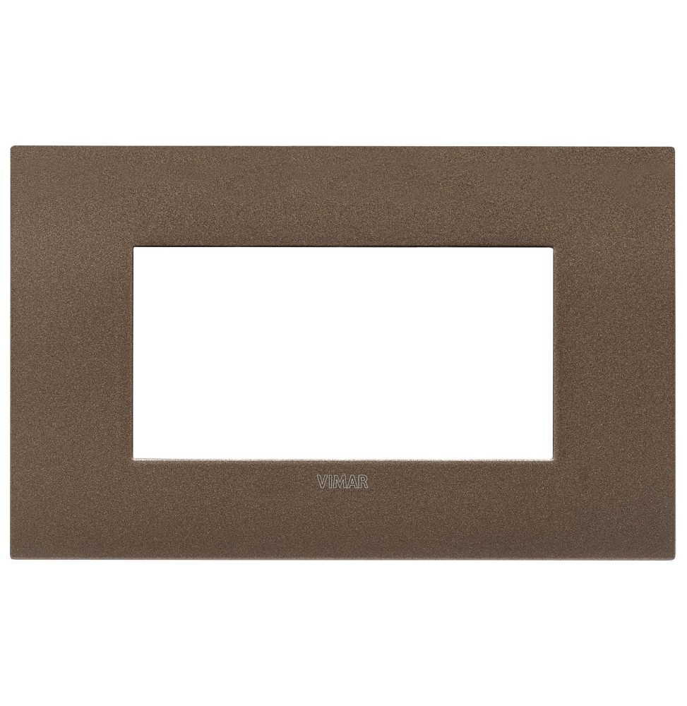 Placca Vimar Arke' Fit 4 moduli Bronzo Matt 19954.24