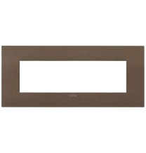 Placca Vimar Arke' Fit 7 moduli Bronzo Matt 19957.24
