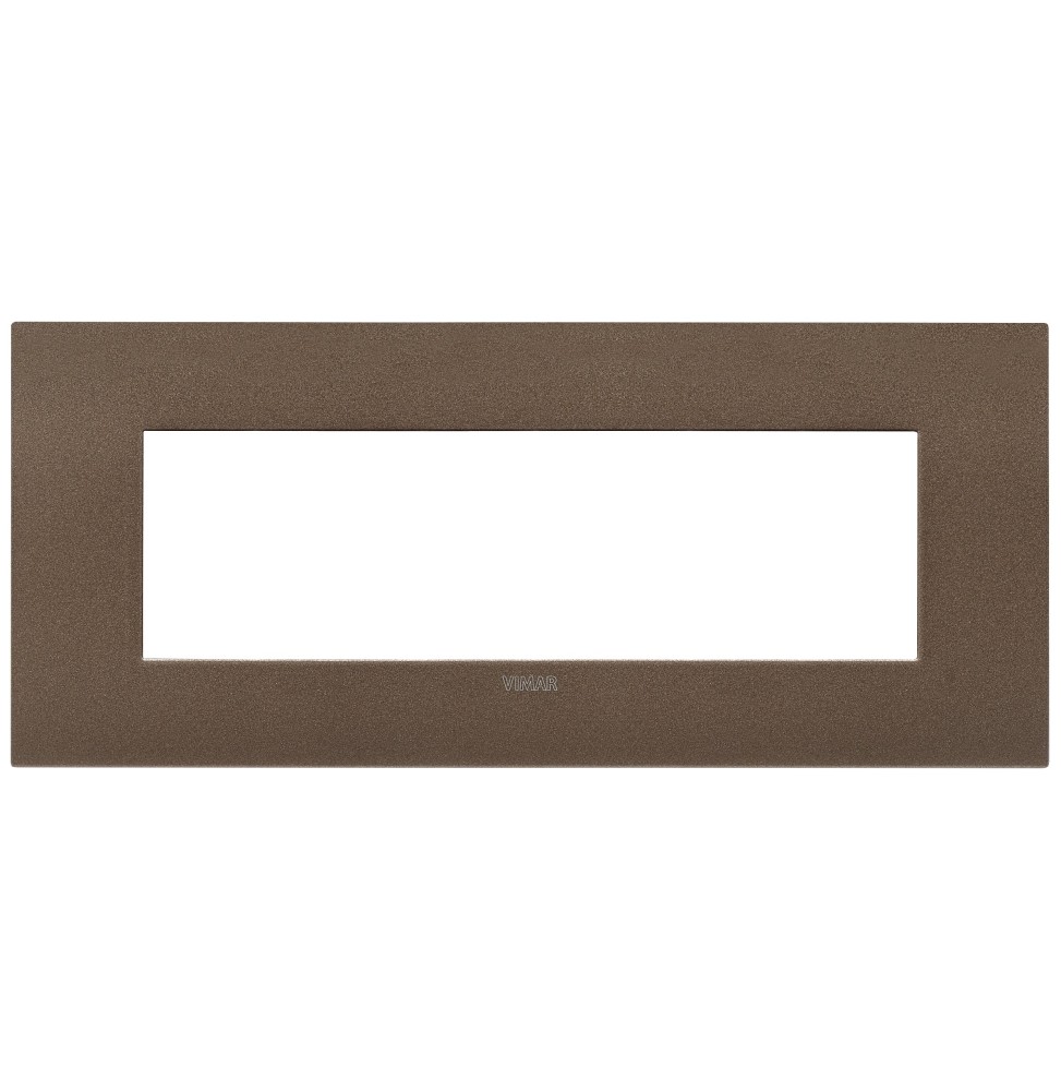 Placca Vimar Arke' Fit 7 moduli Bronzo Matt 19957.24