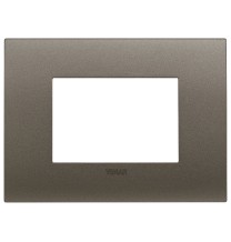 Placca Vimar Arke' Fit 3 moduli Metal 19953.14