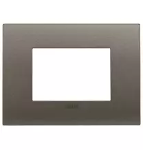 Placca Vimar Arke' Fit 3 moduli Metal 19953.14