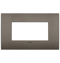 Placca Vimar Arke' Fit 4 moduli Metal 19954.14
