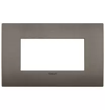 Placca Vimar Arke' Fit 4 moduli Metal 19954.14