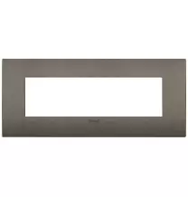 Placca Vimar Arke' Fit 7 moduli Metal 19957.14