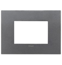 Placca Vimar Arke' Fit 3 moduli  Ardesia Matt 19953.02