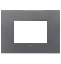 Placca Vimar Arke' Fit 3 moduli  Ardesia Matt 19953.02