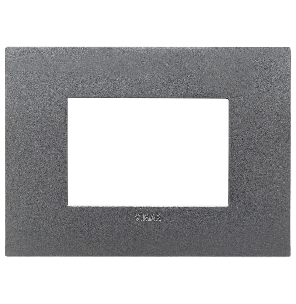 Placca Vimar Arke' Fit 3 moduli  Ardesia Matt 19953.02
