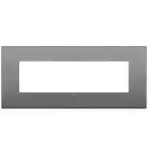 Placca Vimar Arke' Fit 7 moduli  Ardesia Matt 19957.02