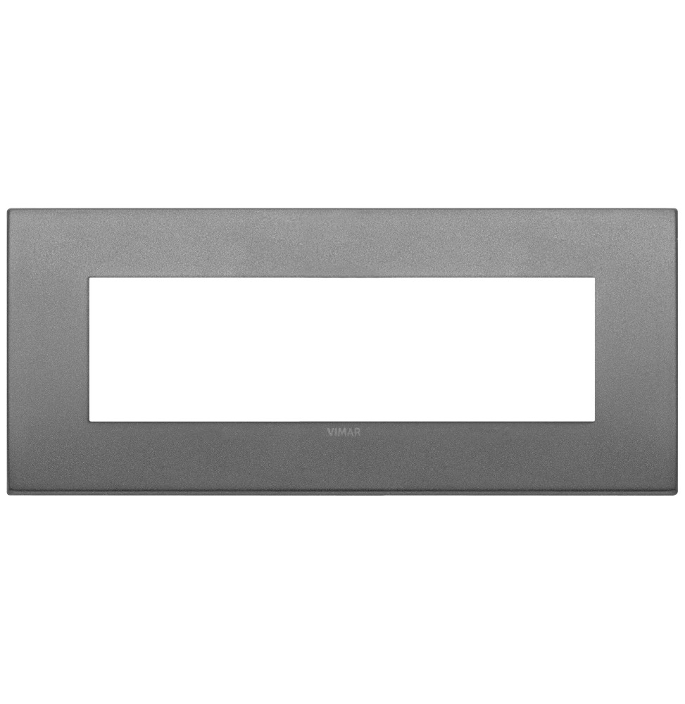Placca Vimar Arke' Fit 7 moduli  Ardesia Matt 19957.02