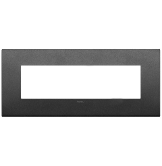 Placca Vimar Arke' Fit 7 moduli Grafite Matt 19957.01