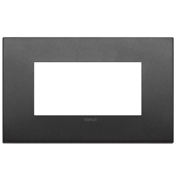 Placca Vimar Arke' Fit 4 moduli Grafite Matt 19954.01
