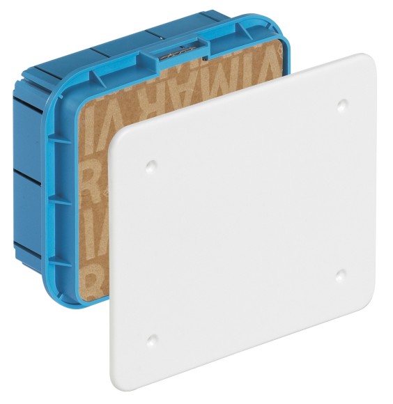 Cassetta di derivazione da incasso 116x92x50 completa di coperchio Vimar V70002