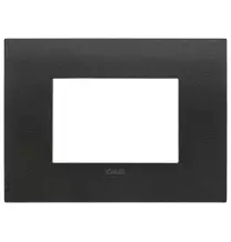 Placca Vimar Arke' Fit 3 moduli Grafite Matt 19953.01