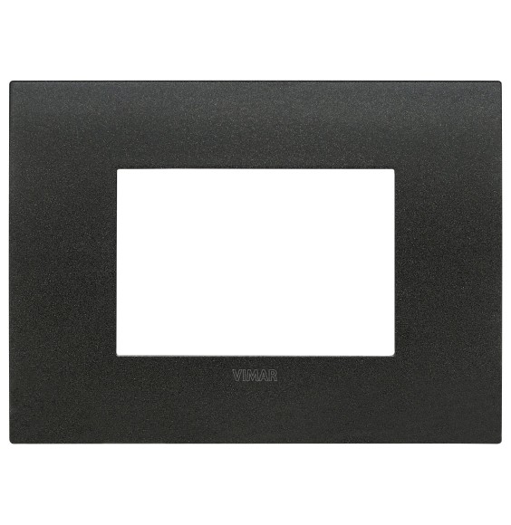 Placca Vimar Arke' Fit 3 moduli Grafite Matt 19953.01