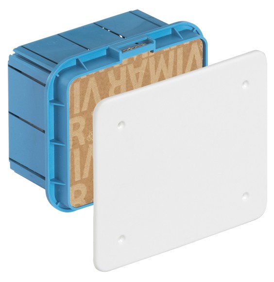 Cassetta di derivazione da incasso 116x92x70 completa di coperchio Vimar V70003