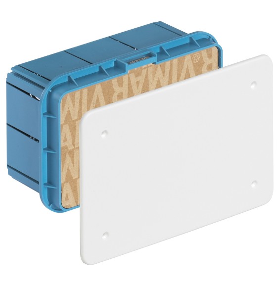 Cassetta di derivazione da incasso 154x92x70 completa di coperchio Vimar V70004