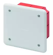 Cassetta di derivazione incasso 92x92x45 con coperchio Gewiss GW48001