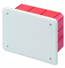 Cassetta di derivazione da incasso 118x96x50 coperchio Gewiss GW48002